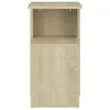 vidaXL Odkládací stolek Sonoma dub 36x30x56 cm materiál na Náhled obrázku produktu 12