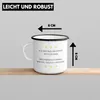 Trendation - Lustige Emaille Tasse mit Spruch für Frauen Produktbild-Vorschau 4