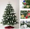 A collage of images showing Christmas tree ornaments in various settings and close-ups. Voir les images du produit