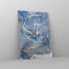 Bilder auf glas - Einteilig - Gold Blau Farbe - 50x70cm - Produktbild-Vorschau 4