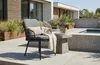 Dining-Gartenstuhl Isabel | Schwarz/Grau | Rope | 2er Set Produktbild-Vorschau 2