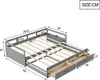 Flieks Jugendbett Schlafsofa 90/180x200cm, Sofabett Produktbild-Vorschau 7