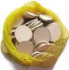 Holzscheibe Birke, Set mit 50 Stück, geschliffene Scheiben Produktbild-Vorschau 1