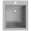 dkd-home-decor Spülbecken Einzelbecken Granit Grau 425 x Produktbild-Vorschau 1