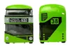 Doppeldecker Wickelbus Auto Spielzeug Modell Bus Aufkleber Produktbild-Vorschau 10