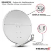 PremiumX DELUXE100 Satellitenantenne 100 cm Aluminium Produktbild-Vorschau 2