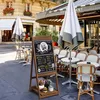 FATIVO zákaznický poutač křídová tabule dřevo magnet A Náhled obrázku produktu 7