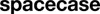 The image shows the word "spacecase" in large black letters on a white background. Náhled obrázku produktu