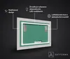 Artforma Lustro dekoracyjne z oświetleniem LED 170x80 cm | Podgląd zdjęcia produktu 3