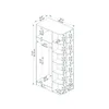 Skye Decor, Luses, Kleiderstangen, Atlantische Kiefer, 90 x Produktbild-Vorschau 8