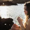1200ml 40oz hrnek na kávu s víčkem termohrnek s brčkem a Náhled obrázku produktu 9