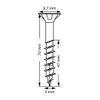 SPAX® 0191010500705 SPAX® Universalschrauben T20 Senkkopf Anteprima dell’immagine prodotto 34