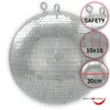 Spiegelkugel 30cm - Safety - Discokugel - Echtglas - Produktbild-Vorschau 4