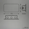 Applique LED per interni Lampada da parete LED Lampada da Anteprima dell’immagine prodotto 9