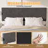 UnboxG Polsterbett 160x200cm Graues Leinen, Gepolstertes Produktbild-Vorschau 9