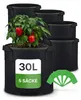 Pflanzsack 30l - 5 STK aus Vliesstoff mit 5 Schilder zum Produktbild-Vorschau 1