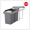 Hailo Abfallsammler 3650102 TA Swing A Tandem 2x 15 Liter Produktbild-Vorschau 2