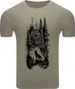 Diarbo Herren T-Shirt mit Aufdruck Wildtierporträts Wolf Produktbild-Vorschau 1