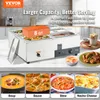 VEVOR Edelstahl Buffetwärmer Speisewärmer 1500 W, 6 x 5 L Produktbild-Vorschau 2