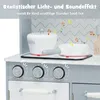 Dreamade Spielküche aus Holz mit Licht & Sound, Spüle, Produktbild-Vorschau 3