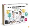 Party Set Dinosaurier Kinder Geburtstag Dekoration 39-tlg. T-Rex Dino Deko Luftballon Kuchendeko Luftschlange Girlande Mottoparty Náhled obrázku produktu