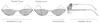 styleBREAKER Damen Cateye Sonnenbrille mit schmalem Produktbild-Vorschau 6