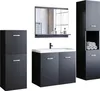 Armadietti per il bagno MIKSA - nero grafite 1 Anteprima dell’immagine prodotto 2