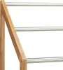 Bambusový držiak na uteráky RD0291, hnedá Náhľad obrázku produktu 7