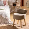 Hocker "firmin" kiefer beige 58x49x46cm  - Atmosphera Produktbild-Vorschau 5