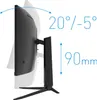 ODYS XP34 PRO-X Curved Gaming Monitor, 34" (86cm),  UWQHD, Produktbild-Vorschau 12