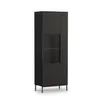 AX LIVING Vitrinenschrank Glas Queba QT07 – 70 cm Breite, Produktbild-Vorschau 1