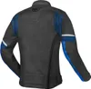 Berik Flexius Motorrad Lederjacke, schwarz/blau, 50 Produktbild-Vorschau 2