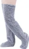 Calze lunghe alte e soffici, calze di peluche calde ed Anteprima dell’immagine prodotto 1