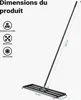 Wiltec Râteau de nivellement 760 x 254 x 2050 mm Vert 3,6 Voir les images du produit 3