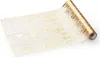 Tischläufer mit Goldmuster 36cm x 9m Gold / Transparent Produktbild-Vorschau 1