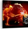 Bild auf Leinwand - Leinwandbild - Feuer Instrument Skelett Produktbild-Vorschau 1