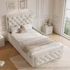 Lit rembourré simple pour enfant 90 x 200 cm, lit Voir les images du produit 3