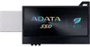 Adata External SSD SC730 1TB USB 3.2C/A 600/600MB/s black Podgląd zdjęcia produktu 2