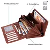 RFID Damen Geldbörse Portemonnaie Geldbeutel Damenbörse Produktbild-Vorschau 6