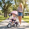 HOMCOM 6-in-1 Dreirad mit Schubstange, Kinderdreirad mit Produktbild-Vorschau 2