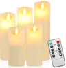 Izrielar LED Kerzen 10er Set Echtwachs Flackernd Produktbild-Vorschau 9