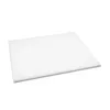 A white cutting board is shown from a slightly elevated side angle against a white background. Produktbild-Vorschau