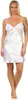 Damen Negligé Satin Nachtkleid Reizwäsche mit Spitze; Produktbild-Vorschau 1