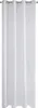 A white curtain hanging from a rod. Produktbild-Vorschau