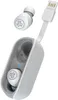 A pair of white wireless earbuds and their charging case are shown against a white background. Náhľad obrázku produktu