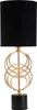 o Ferretti Circly lampa stołowa E27 Ø 20x58,5 cm złoty Podgląd zdjęcia produktu 1