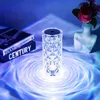 LED křišťálová dotyková noční lampa na stůl, diamant, Náhled obrázku produktu 8
