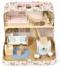 ECOTOYS EF4175 Puppenhaus im Koffer, zweistöckig, mit 20 Produktbild-Vorschau 5