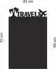 Selbstklebende schwarze Magnettafel für Reisemagnete 45cm x Produktbild-Vorschau 7