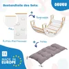 Obubu set arche d'escalade pour enfants coussin toboggan Voir les images du produit 2